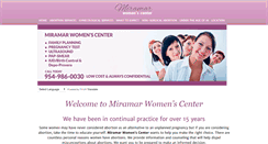 Desktop Screenshot of miramarwomencenter.com